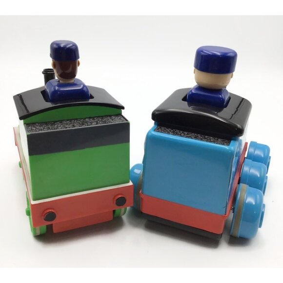 2 Tomy Push Down N Go Thomas the Tank and Percy Train Engine Lot Vintage 2004 - Picture 8 of 11